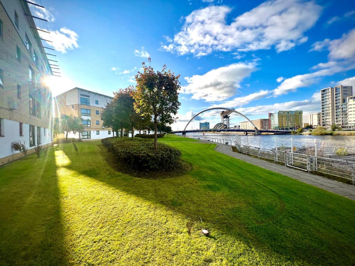 2 Bedroom - River Clyde Home - Parking Glasgow Exterior foto